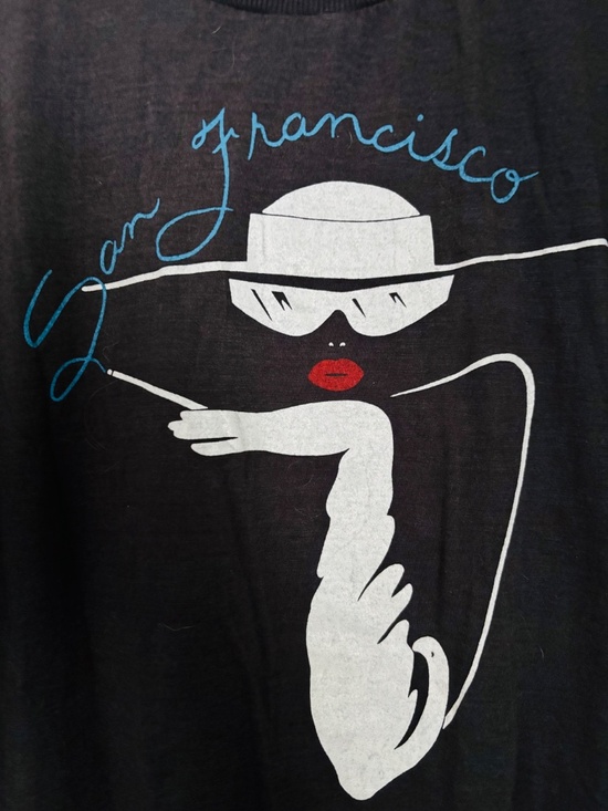 RARE 1980's SAN FRANCISCO Full Side Zip Tank - Picture 2 of 5